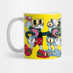 Classic Cartoon Monsters Mug